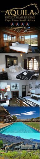 Aquila Game Reserve & Spa - Big 5 Safari 